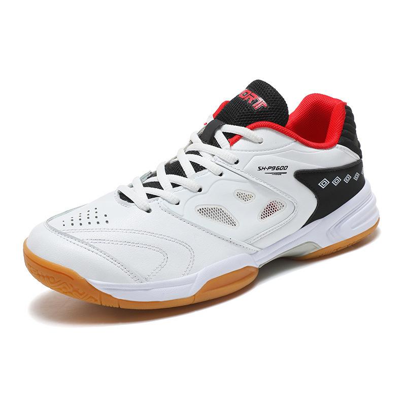 Training tennis shoes size 48 non-slip shoes large size 4746 sports shoes badminton shoes men's beef tendon sole table tennis shoes