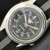 5 AUTOMATIC 7009A VINTAGE JAPAN MENS BLACK COLOR DIAL WATCH A701631-5 R206c-a701631