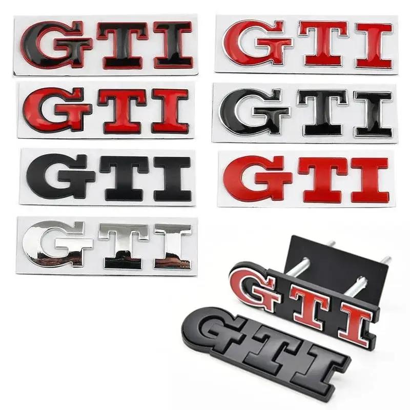 BRK1 VW 2026 Heißes Auto Frontgrill Abzeichen Emblem Heckklappe Aufkleber 3D Metall Logo Für Volkswagen VW GTI Polo Golf 4 5 6 7 MK2 MK3 MK4 M kp2