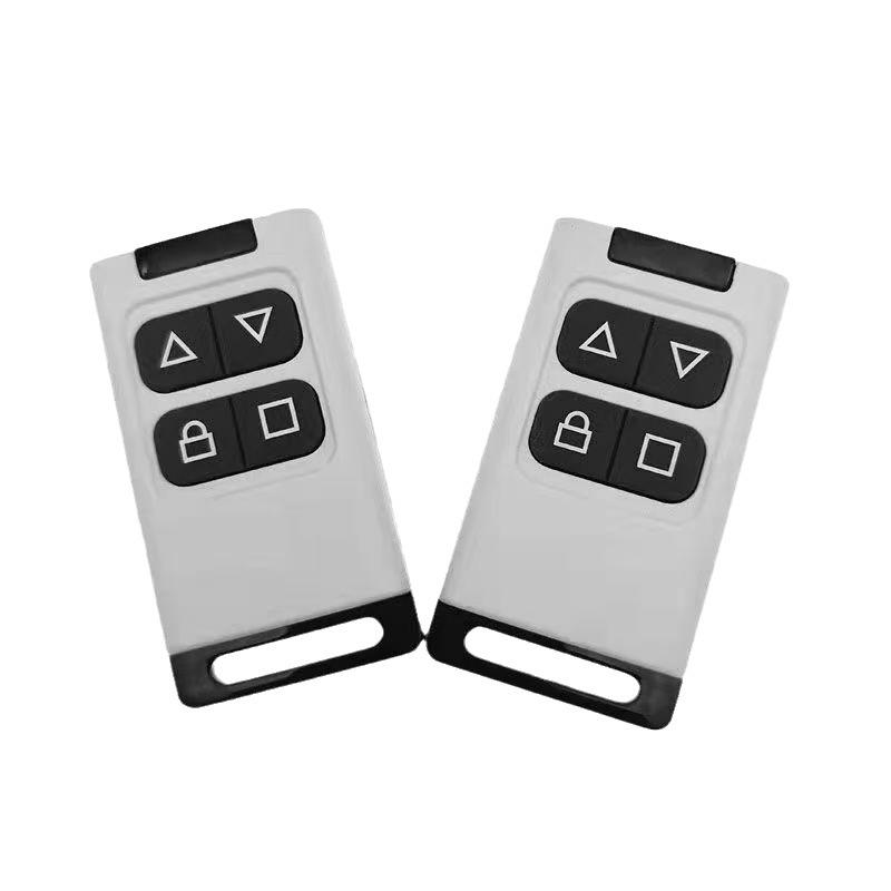 

Universal Cloning Remote Control, 433MHz Copy Remote for Electric Roller Shutter, Garage Door, Gate, Door Opener, Auto Door Key білий