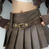 Western Cowboy Retro Belt for Women: Xinjiang Travel, Hot Girl, Post-Apocalyptic Style with Skirts & Pants