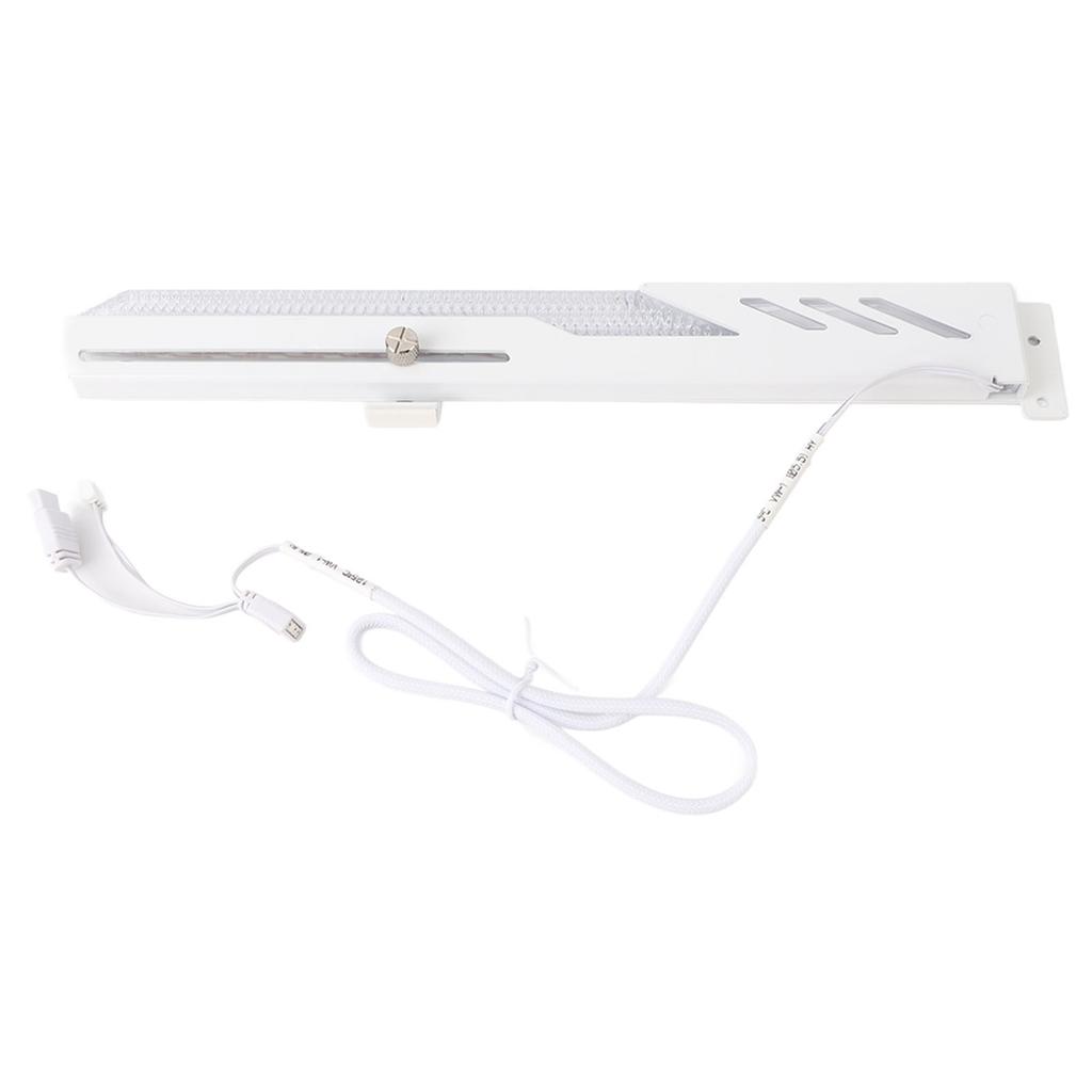 GPU Support Bracket Simple White Fashion Multi Interface 5V 3 Pin Colorful RGB Computer Graphics Card GPU Support