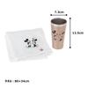Maebata Disney Mickey Minnie Tumbler Imabari Towel 64215 & & Set, Silver, 340ml, D-MF55