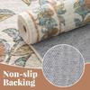 Nordic Style Living Room Carpet Black Gold Mysterious Snake Pattern Bedroom Rug Machine Washable Non-slip Coffee Table Mat Tapis