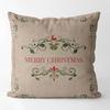 Christmas Cushion Cover Merry Christmas Decorations For Home Xmas Elk Noel Cristmas Ornaments New Year Gifts