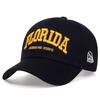 Unisex FLORIDA Letter Embroidery Baseball Caps Spring and Autumn Outdoor Adjustable Casual Hats Sunscreen Hat Sports Cap