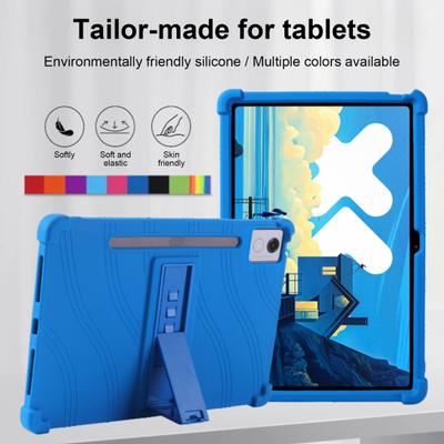 Ochranný kryt na tablet Absorpcia nárazov Odolný proti poškriabaniu Presný strih Mäkký silikónový stojan Ochranný obal pre Xiaoxin Pad Pro 12,7 palca