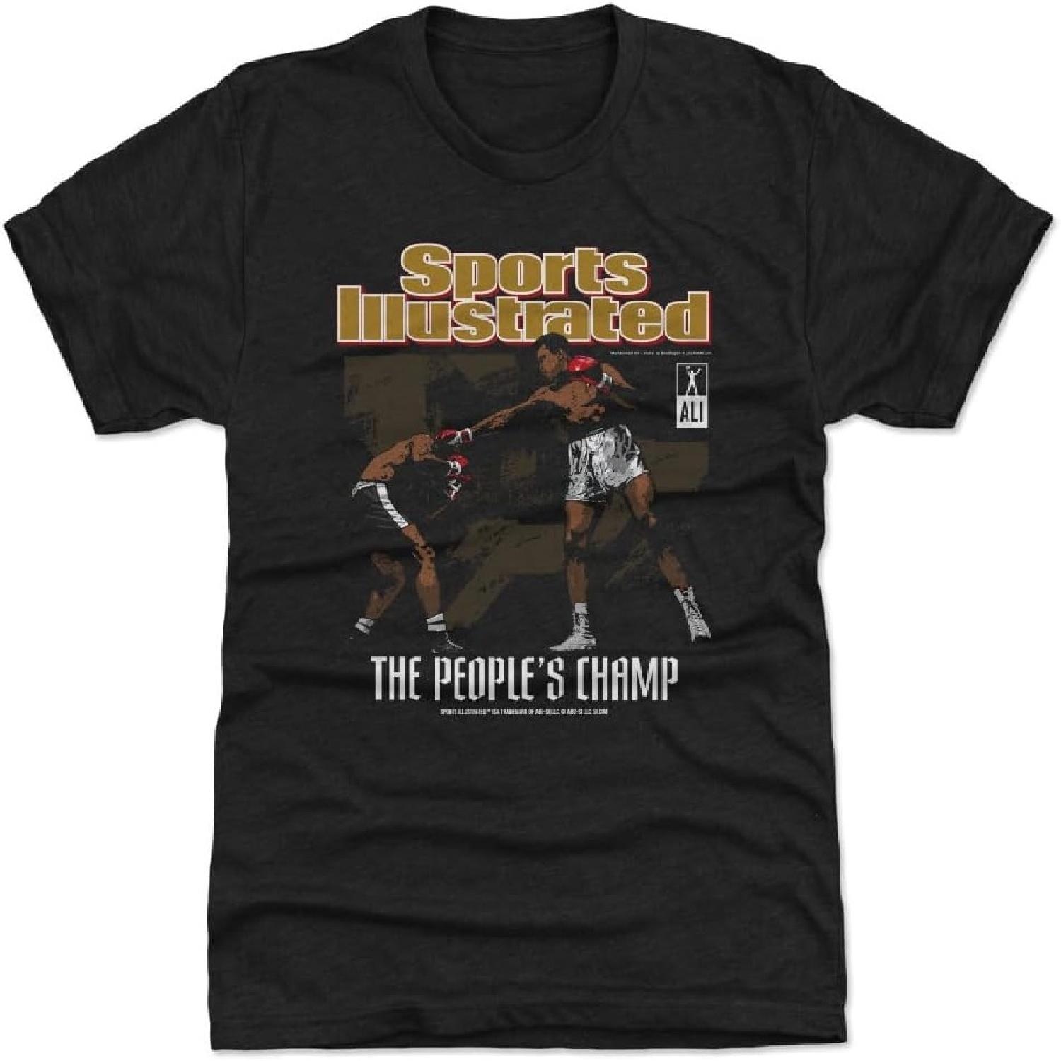 500 LEVEL Muhammad Ali Men s Premium T-Shirt - Muhammad Ali Sports Illustrated The People s Champ S