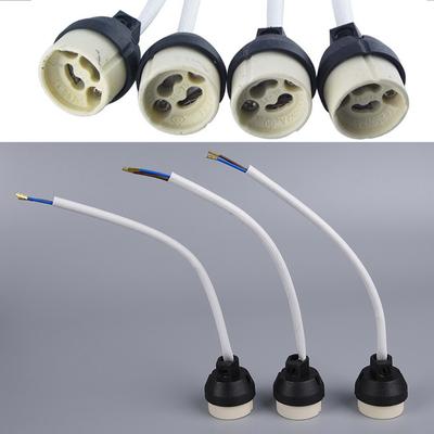 1/3/5/10X Gniazdo z podstawą Gu10 Gniazdo Żarówka LED Halogenowa Lampa Wtyczka Uchwyt Złącze Ceramiczne