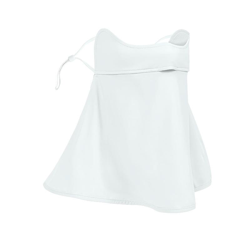 Women's Summer Ice Silk Sun Protection Face Cover Neck UV Protection Breathable Outdoor Mask