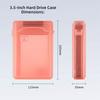 Storage Case Shockproof HDD Storage Box 2.5 Inch Plastic Hard Drive Storage Box 3.5 Inch IDE SATA Storage Box