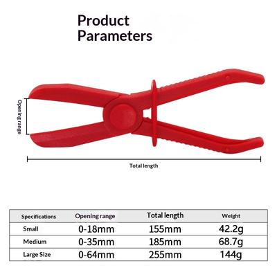 1/3Pcs Brake Fuel Water Line Clamp Plier Hands Free Tool Nylon Hose Clamp Tool Set Car Repair Tools Hose Pliers