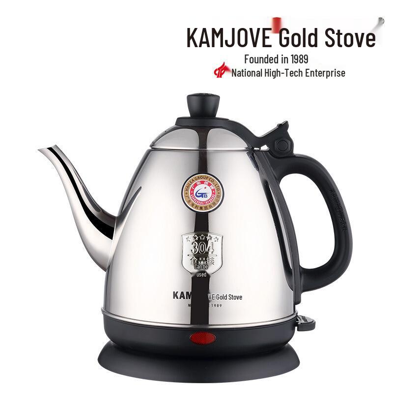 

Golden Stove E-400A Stainless Steel Electric Kettle & Teapot, 1.2L Capacity 1.2L