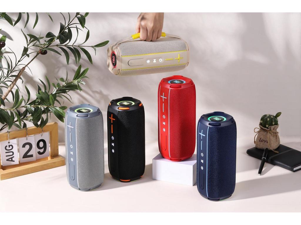 Wasserdichter TG696 Bluetooth-Lautsprecher: Tragbarer Outdoor-TWS-Subwoofer mit Kartensteckplatz - Modische Geschenkoption