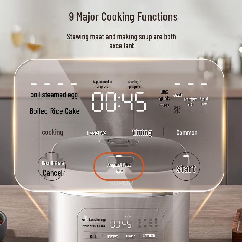 Supor 5L Smart Multi-Function Electric Rice Cooker