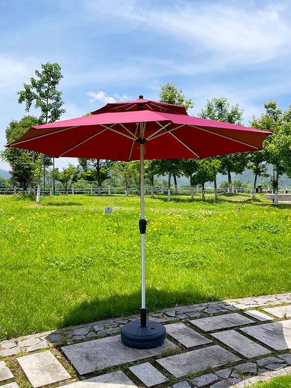 Outdoor Half-Side Sun Parasol