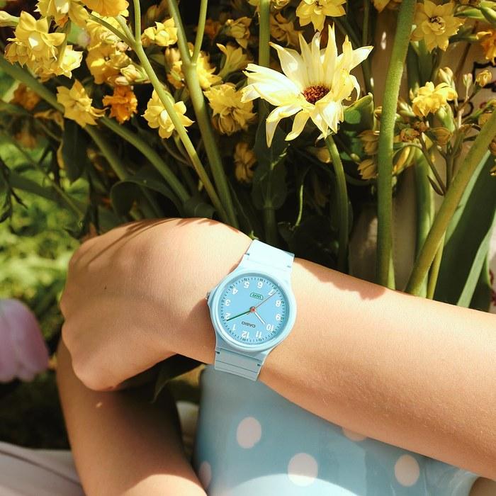 Casio Watch Casio Collection LQ-24B-2BJF Women's Blue