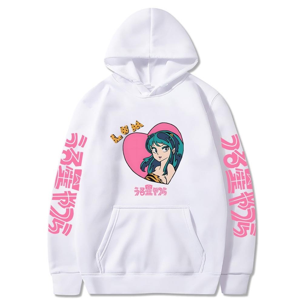 

Толстовки Urusei Yatsura Уличная одежда Унисекс Waifu Lum Сексуальные толстовки сэмпай Unisexga Одежда с мультяшным рисунком Пуловеры в японском стиле XL
