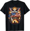 250 Years American 1776 2026 250th USA Birthday 4th of July T-Shirt