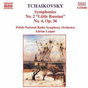 

CD TCHAIKOVSKY, P.I. - Symphonien Nr. 2+4 8550488 Naxos 1992 Germany Classical Used