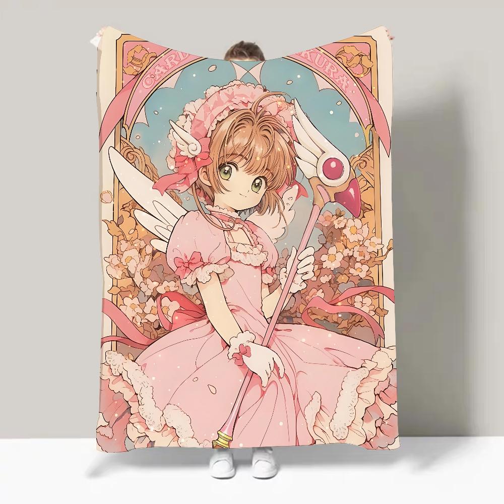 Card Captor Sakura Blanket Design Lightweight  For Dorms, Naps, Living Room, Office,Sofa,All-Season