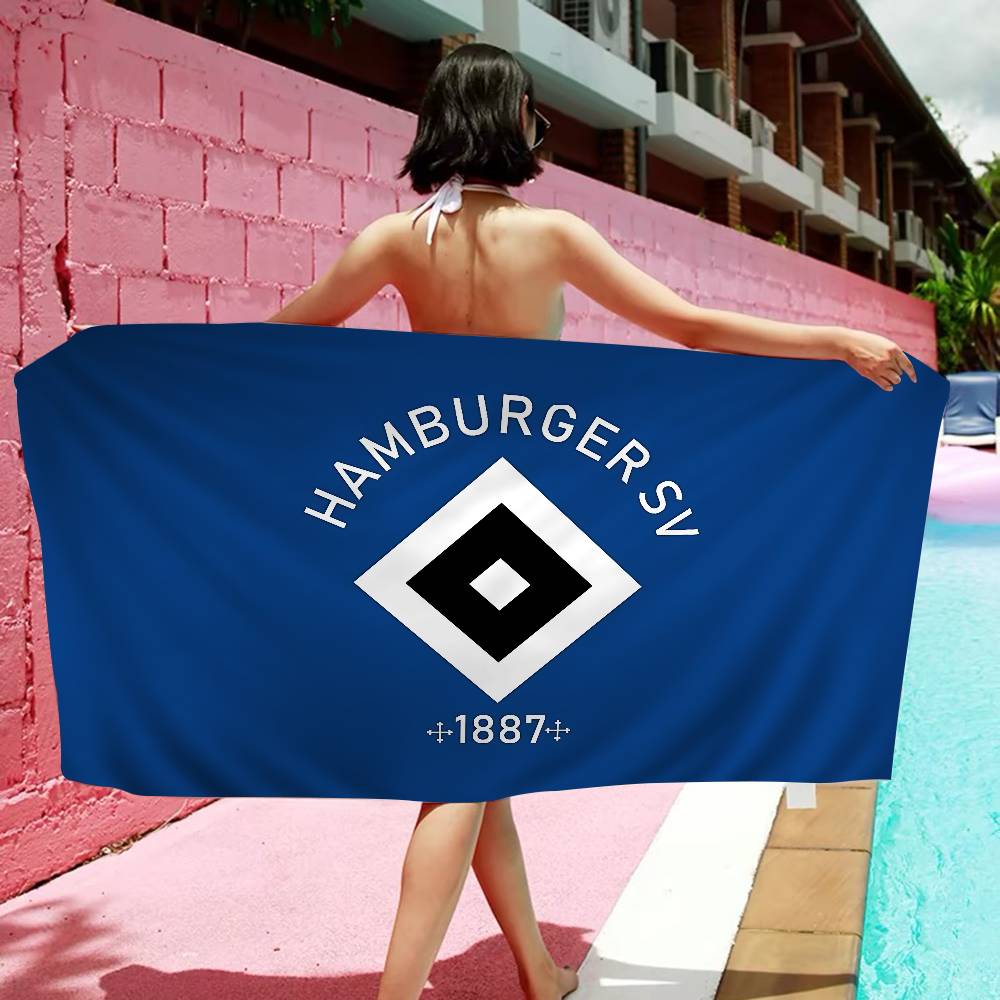Asciugamano da Spiaggia H-Hamburger-r SV Asciugamani da Bagno Colorati per Ragazza Microfibra Asciugatura Rapida Senza Sabbia Spiaggia Yoga Spa Palestra Piscina