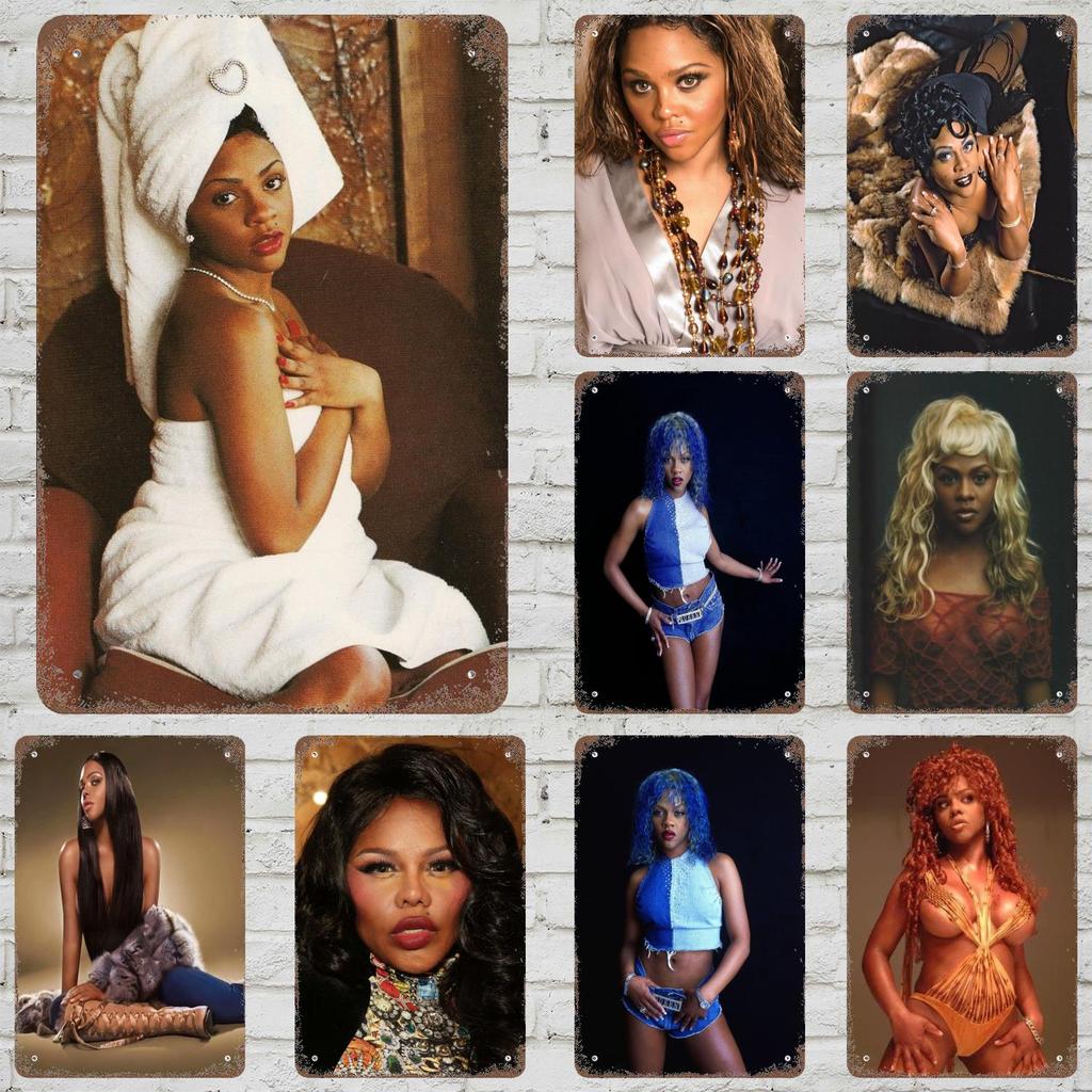 Lil Kim Decor Vintage Metal Signs Tin Signs Captain Poster Decor for Bar Pub Club Man Cave Wall Decoration