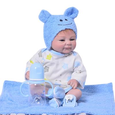Levensechte Baby Pop Speelgoed 42 cm Aanraakbaar Zacht Doek Lichaam Reborn Baby Poppen Realistische Pasgeboren Peuter Mode Kerst Verjaardag Cadeau
