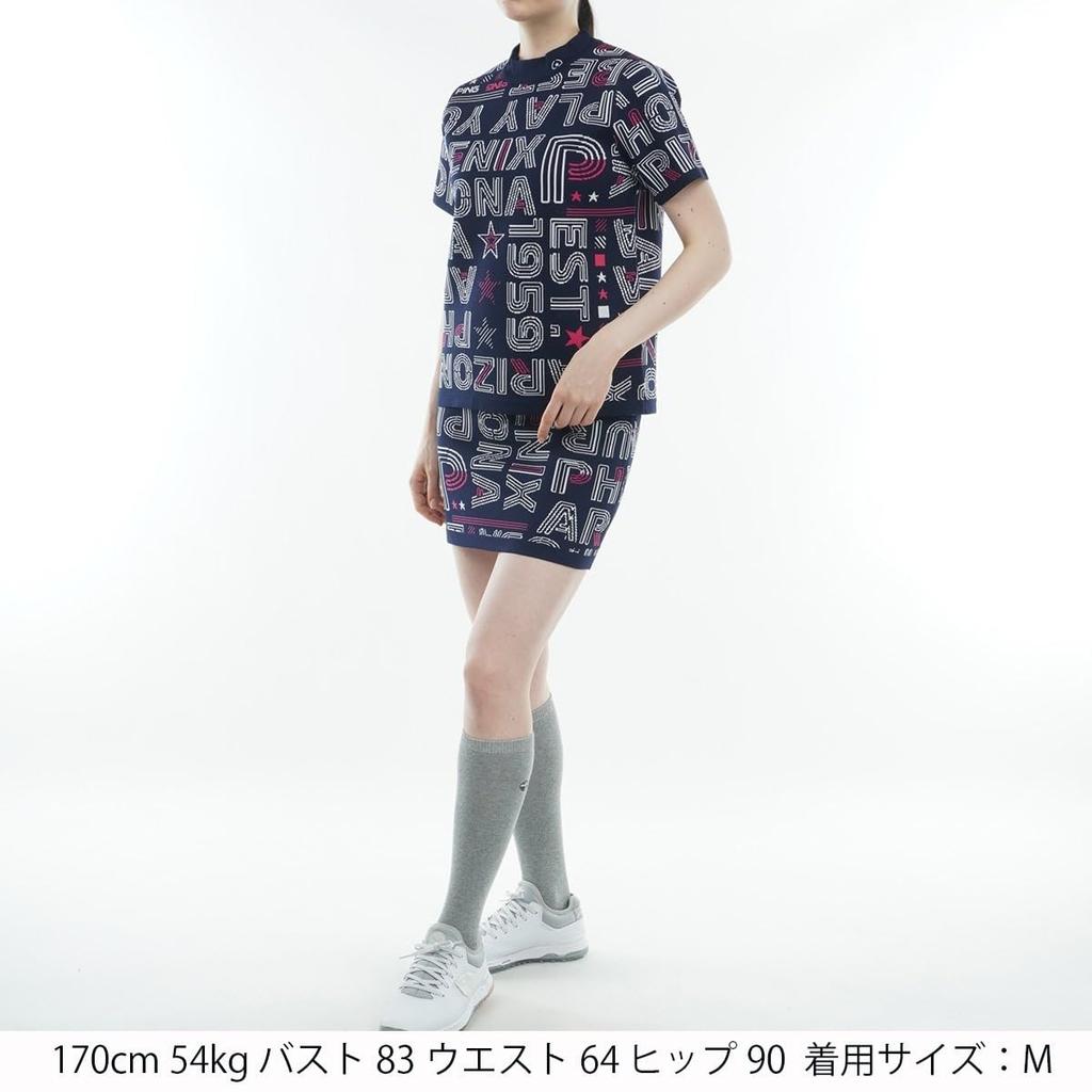 Knitwear Set Top and Bottom Golf LL [Pin Apparel] Women's (High Neck, Set) / / 622-3272800 120_Navy