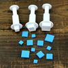 Fondant Cookie Cake Cutter Ejector Stamp Plunger Cutters Embossed Mold Moulds DIY Kitchen Baking