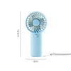 New handheld fan temu charging student strong wind turbine portable outdoor large air volume mini handheld small fan