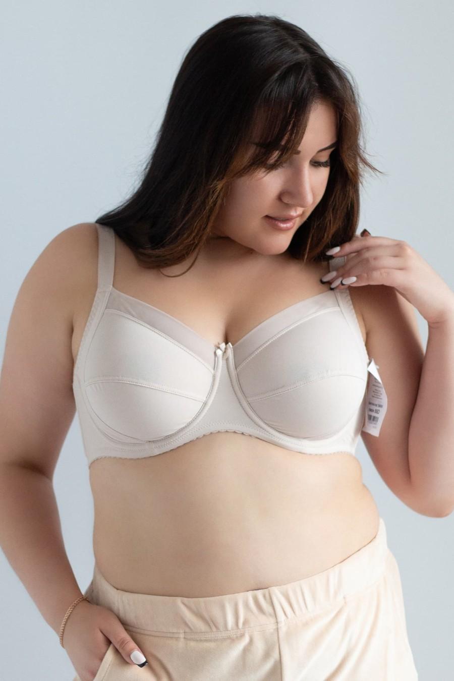 

Бюстгальтер з м якою чашкою Nana (96065) 95G прозорий колір чорний