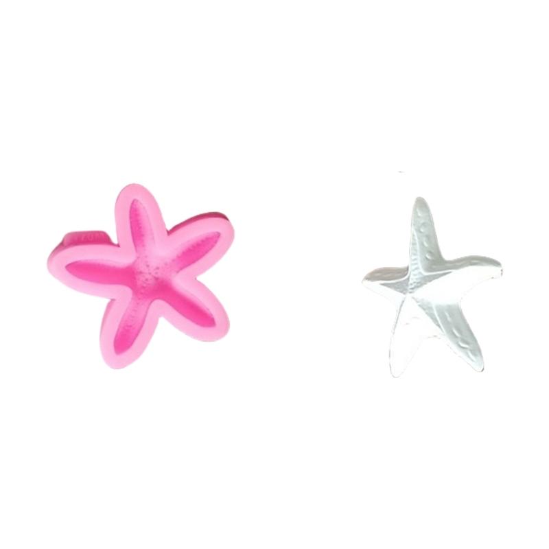 Sea Creature Star Fish Silicone Candle Molds Epoxy Resin Molds for Candle Soap Home Decoration Gypsum Silicone Molds