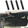 4Pcs Left Right Sun Visor Repair Tubes for Jeep for Wrangler for JK 2007 To 2017 Replacement Kit for Vehicle Visor Repair