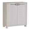 Mobiletto basso in resina - 2 ripiani grandi - L 90 x P 45 x H 100 cm - Linea Space SAVER