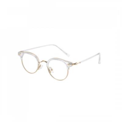 New Arrivals Open Run Unisex Round Mini Retro Glasses