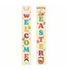 180 * 30Cm Easter Family Party Festival Atmosphere Arrangement Flag Polyester Cloth Couplet Customization