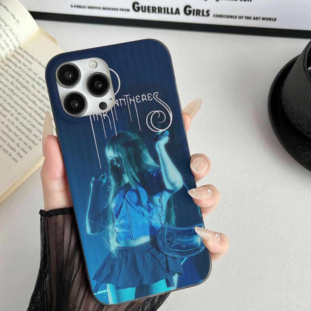 Singer Pinkpantheress Phone Case For IPhone 17 16 15 11 12 13 14 Pro Max Soft Corrugated Silicone Cover Case