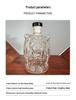 Caraffa Infusore Whiskey 'Lion's Roar' Transfrontaliera con Design a Testa di Leone