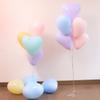 10pcs 10inch Pastel Latex Colorful Balloon Macaron Heart Pink Blue Balloon Wedding Birthday Party Baby Show Decoration Ball
