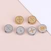 5Pcs Stainless Steel 8mm Cross Jesus Loose Beads Spacer Beads Bulk For Necklace Bracelet Making DIY Handmade Jewelry Accessories