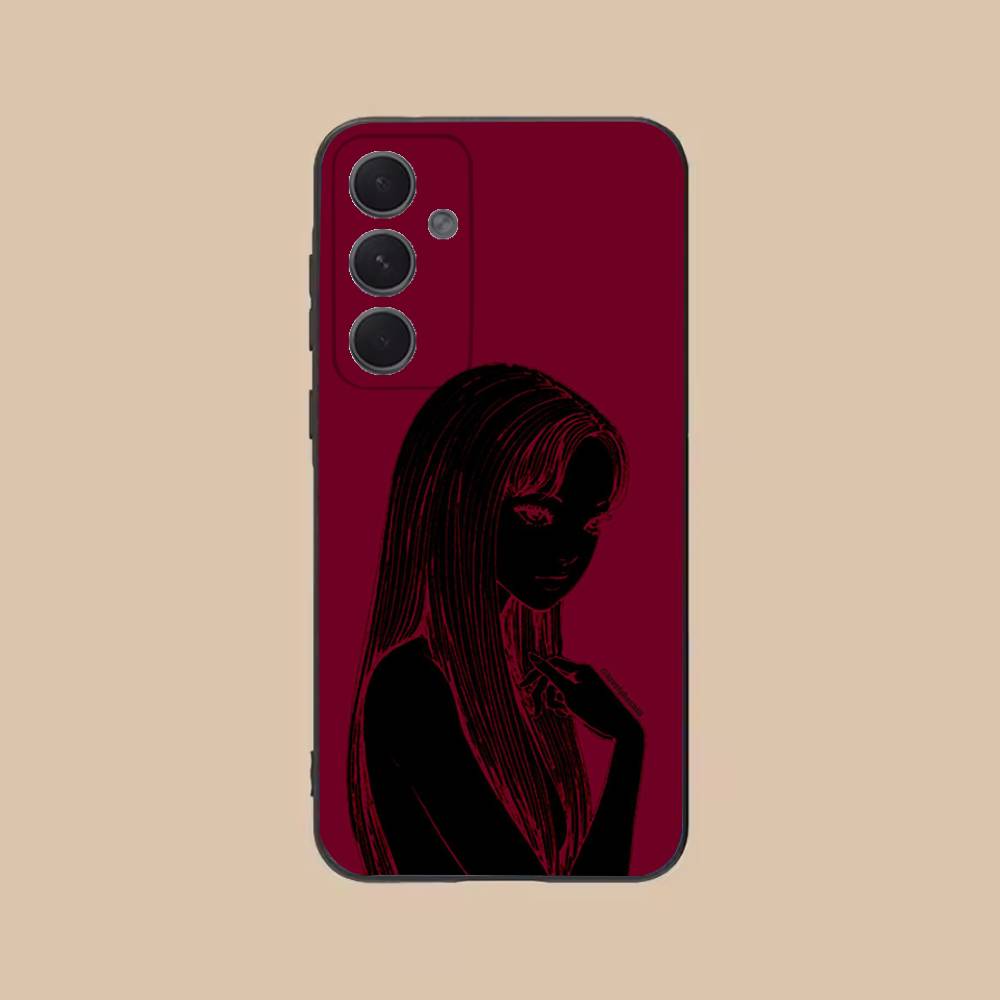 K-Kawakami Tomie Phone Case For Samsung S25,24,21,22,23,20,S30,Ultra,Plus, Fe,5G Silicone Cover