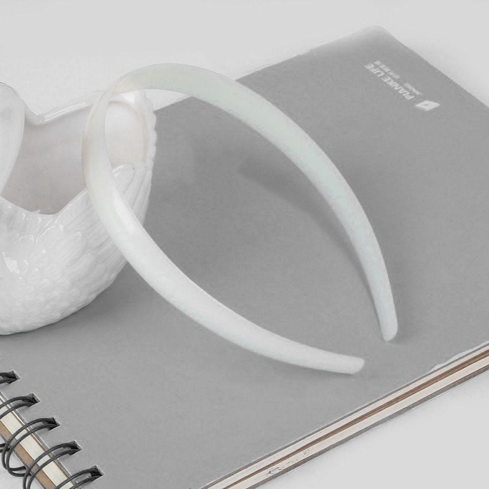 New Women Fashion Plain Lady Girl Hair Accessories Plastic Hair Band Headband No Teeth Hairband