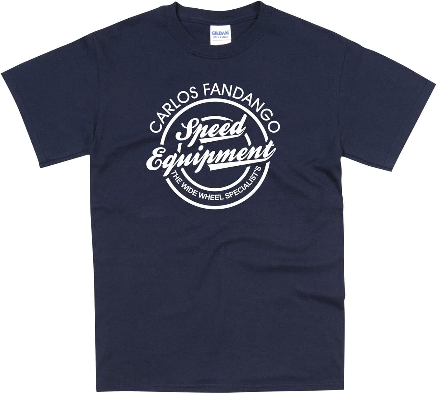 Hartwell Funny Carlos Fandango Hotrod Custom CarT-Shirt Retro 70 s Styling XL темно-синий