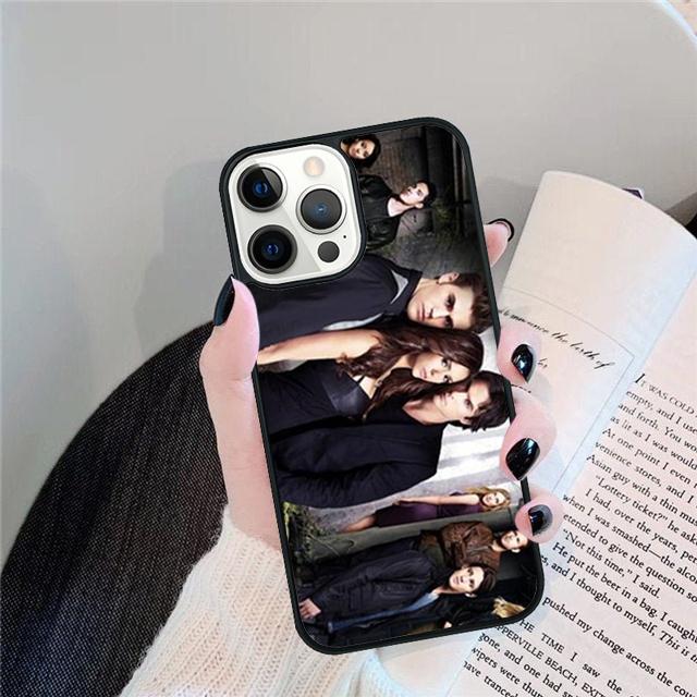 The Vampire Diaries Ian Somerhalder Collage Phone Case Cover For iPhone 17 Air 15 16 14 13 12 Pro Max 11 Pro Max Plus SE