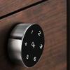 Multi-purpose Office Desk Wardrobe Drawer Lock 5*3.75cm Smart Touch Screen Password Lock For Various Furniture Types