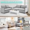 2 Seater Sofa with Removable Sofa Covers Double Seat Small Sofa Two Seater Couch Modern Living Room