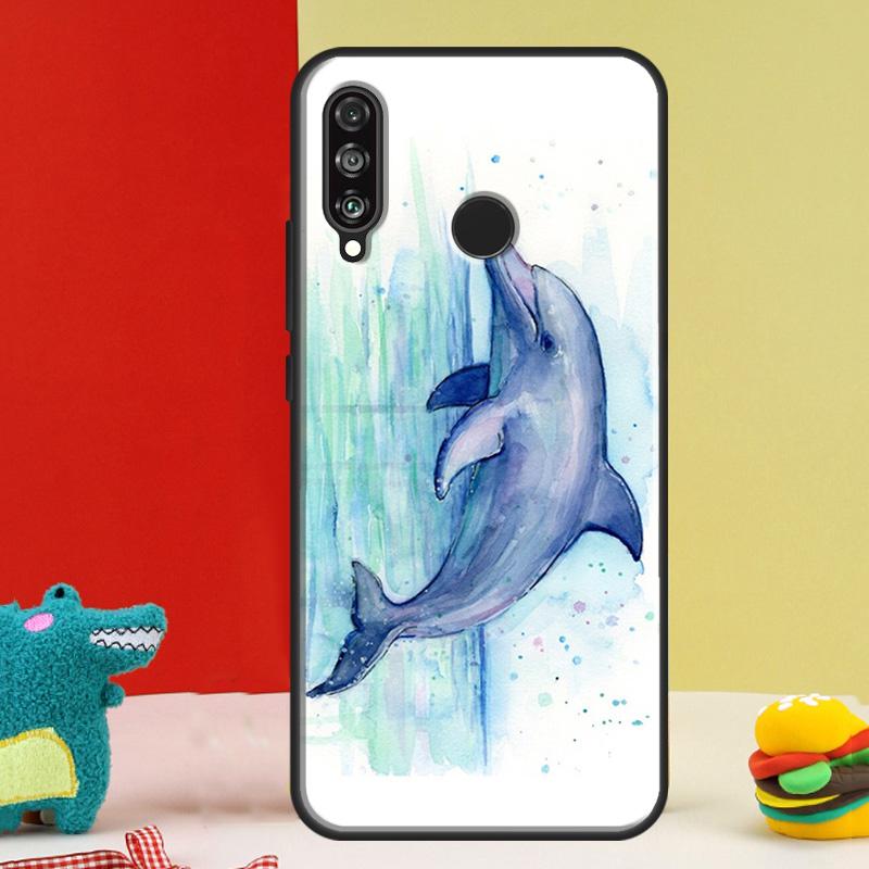 Ozean Delfin Für Huawei Nova 5T 9 10 SE 12i 12s 11i Y91 Y90 Y60 Y70 Y72 Y61 P60 P30 Pro P20 P40 Lite Hülle