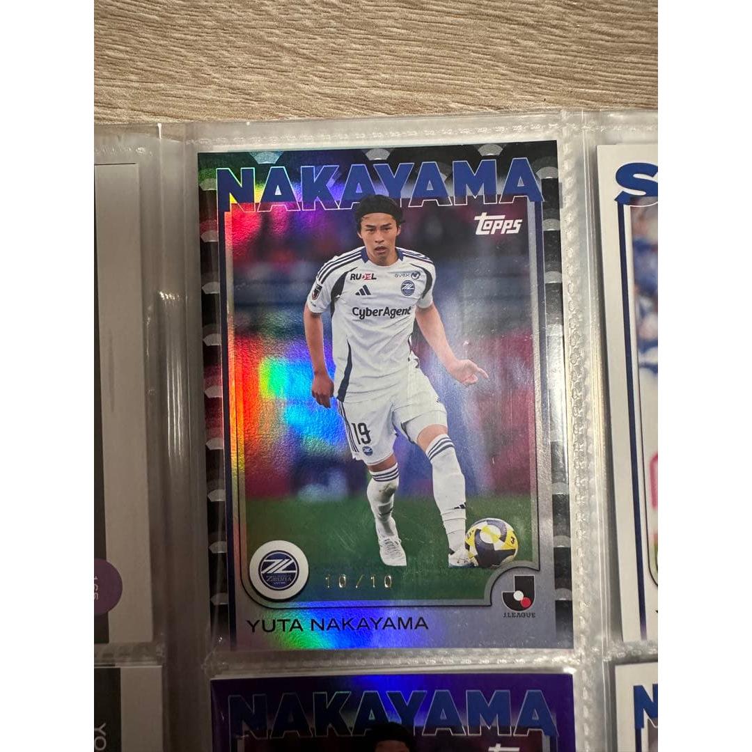 J League Tops Yuta Nakayama 10/10 Trading Card