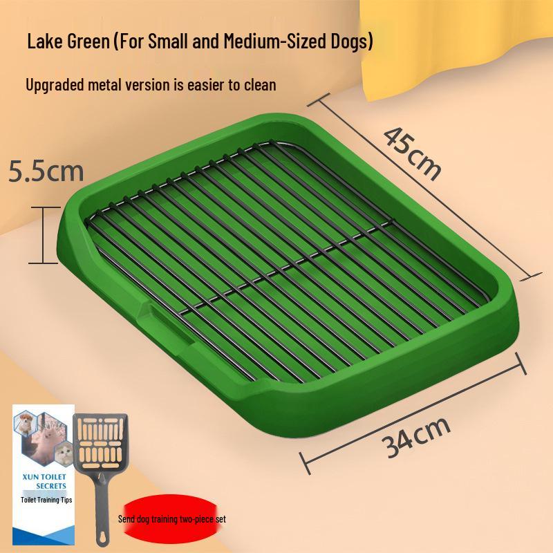 Flat Dog Toilet Urine Tray for Small To Medium Dogs – Ideal Pet Poop Solution